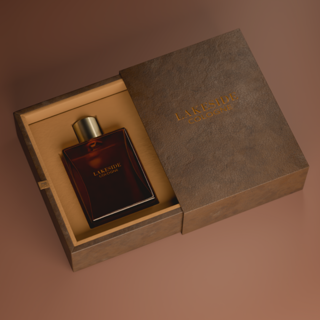Image of lipstick product with package in dark moody.